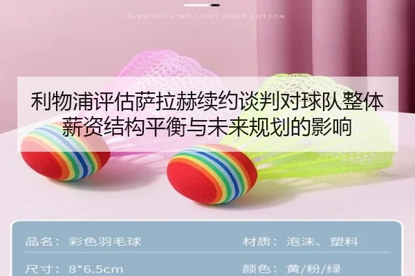 利物浦评估萨拉赫续约谈判对球队整体薪资结构平衡与未来规划的影响 - kaiyun